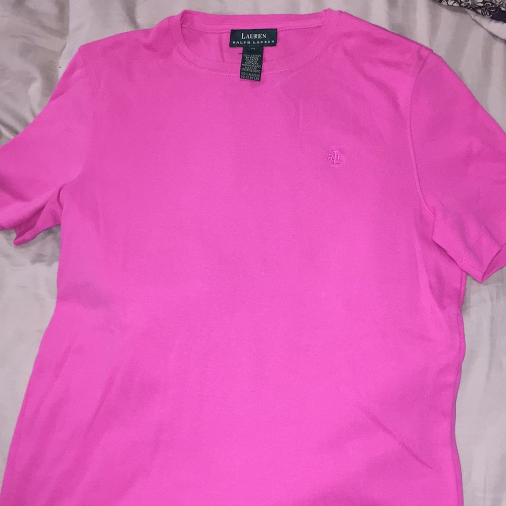 Ralph Lauren pink tee